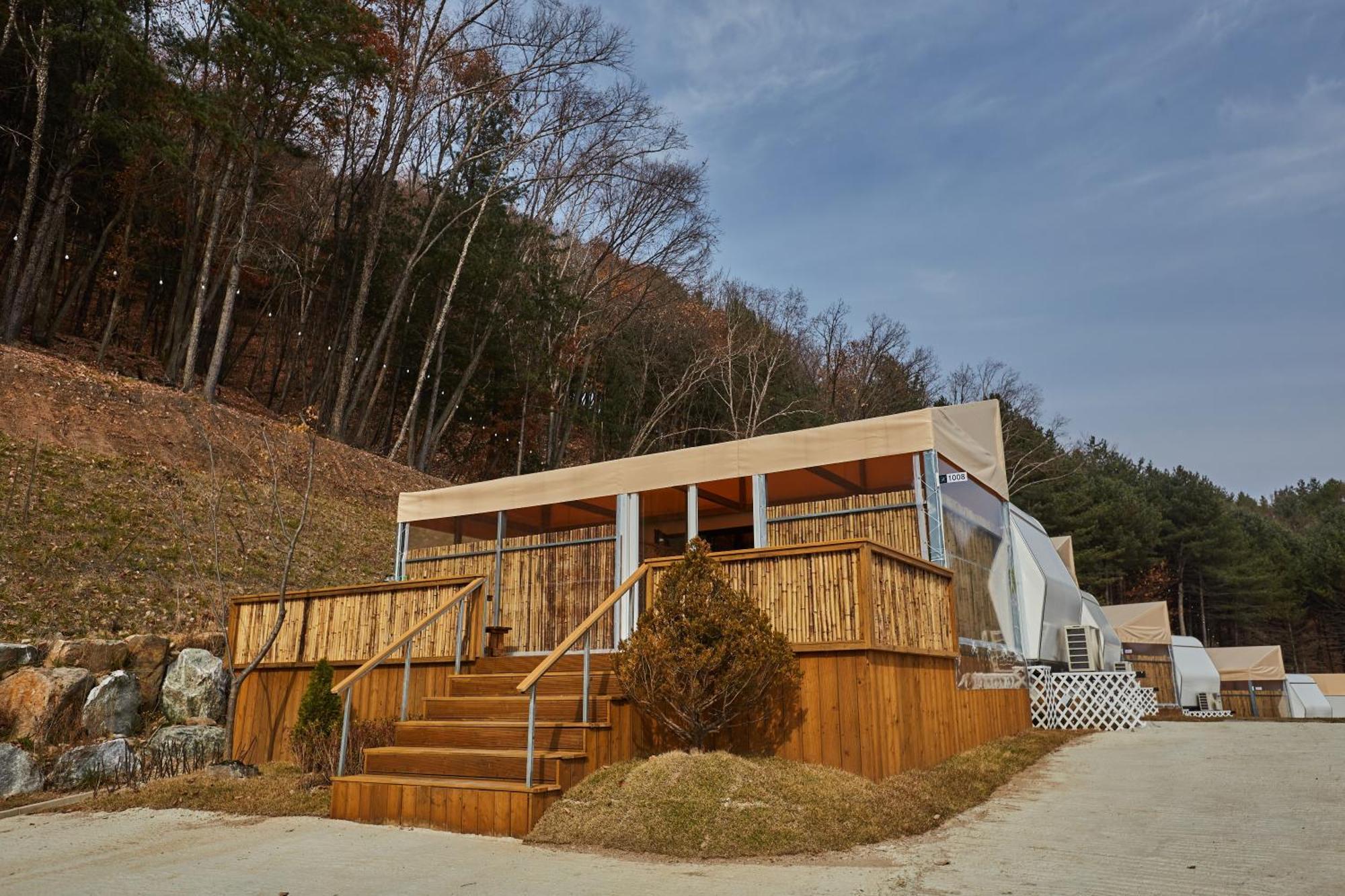 Chuncheon Weolsongli Camp Otel Oda fotoğraf